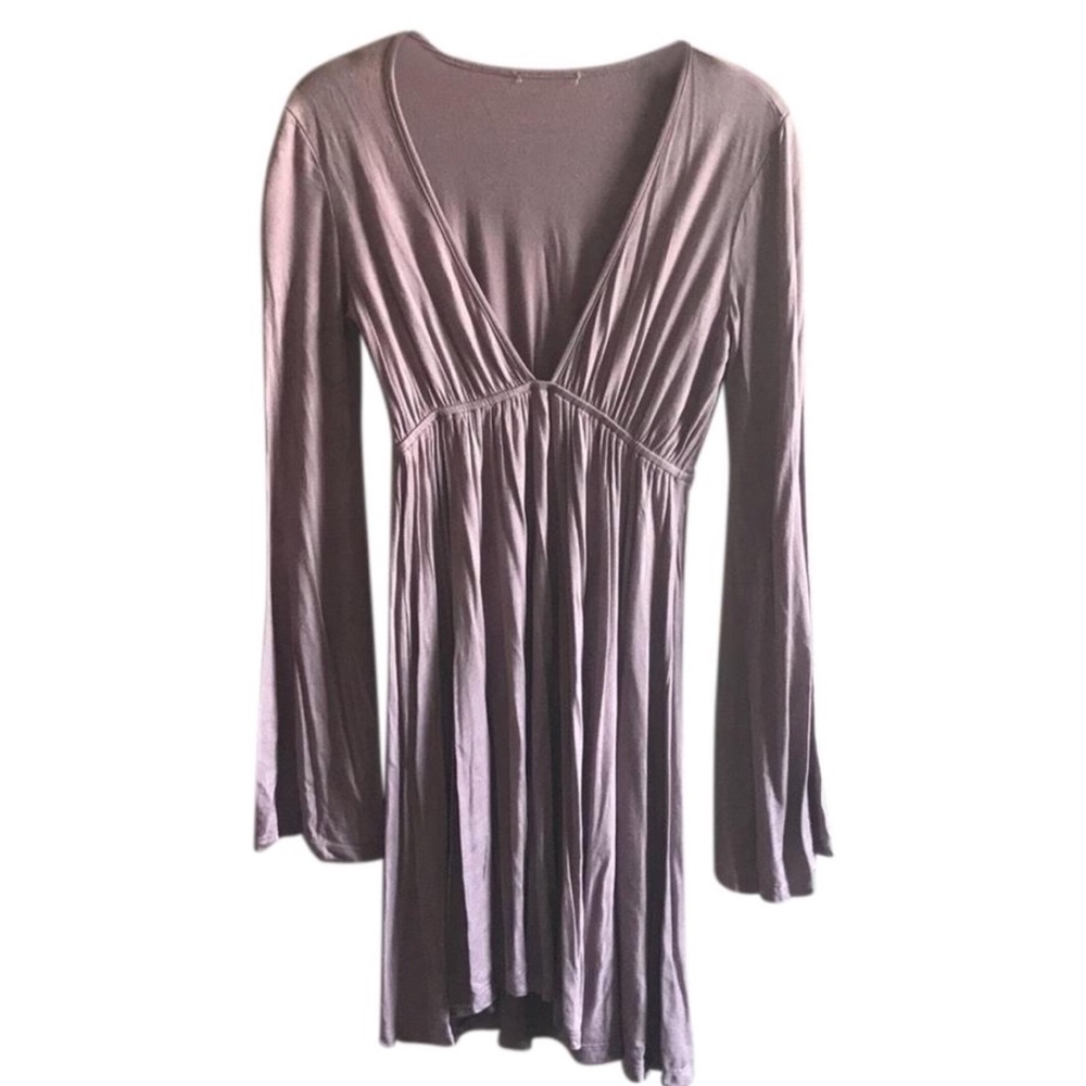 Tobi Long Sleeve Blush Dress